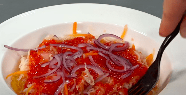 квашенная капуста с томатным соком